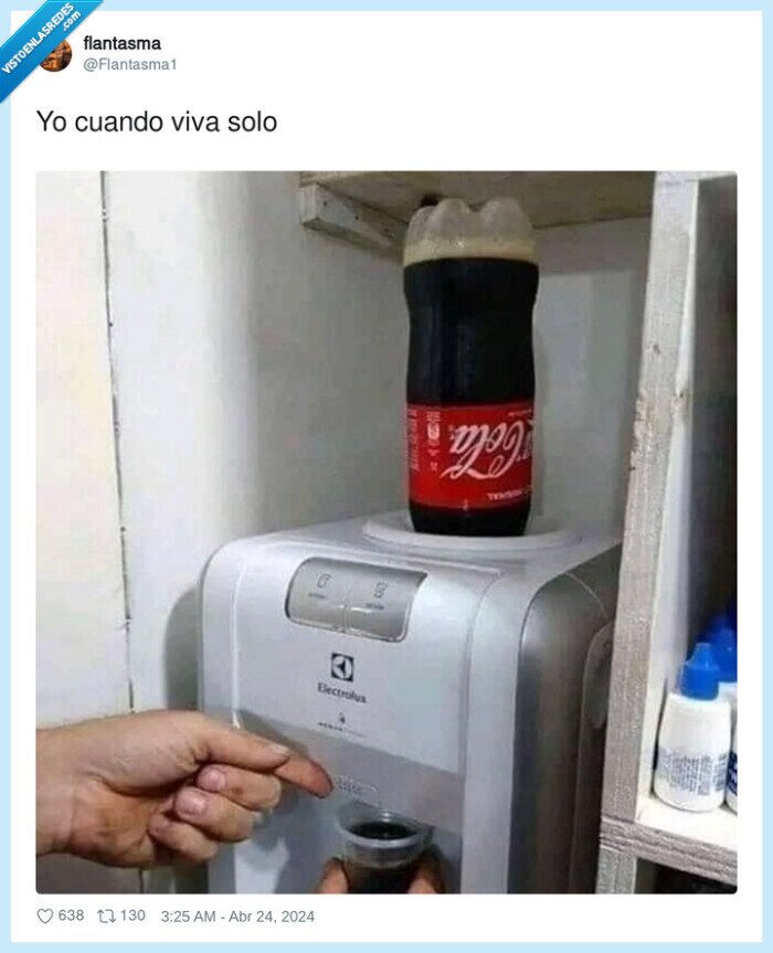 surtidor,cocacola,vivir solo