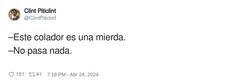 Enlace a Colador de mierda, por @ClintPiticlint
