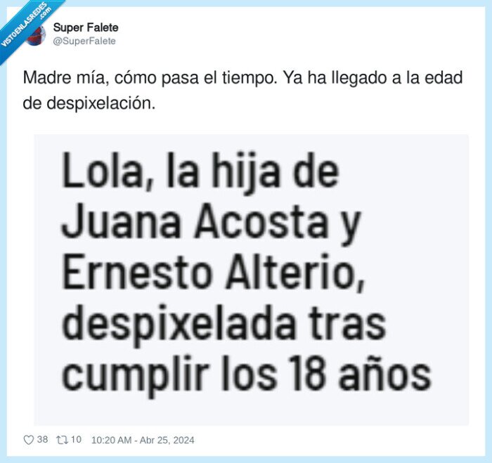 despixelación,18 años,hijos,famosos