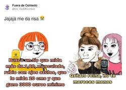 Enlace a Ellas pueden descartar, ellos no, ok, por @Ds_OutOfContext