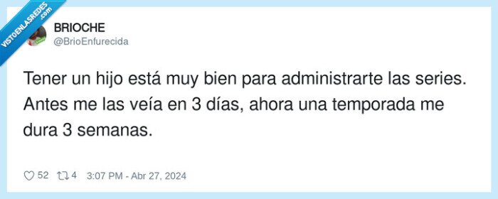 administrarte,temporada,semanas,series,días,bebes
