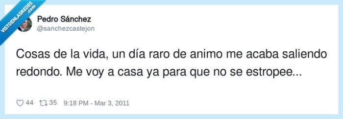 dia redondo,estropearse,pedro sanchez