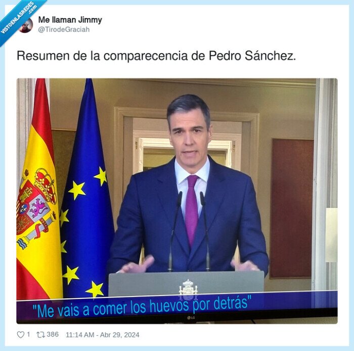 comparecencia,resumen,pedro sánchez