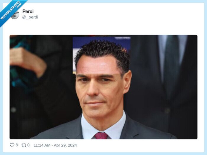 1572476 - Zaxi y Pedro Sánchez, separados al nacer, por @_perdi