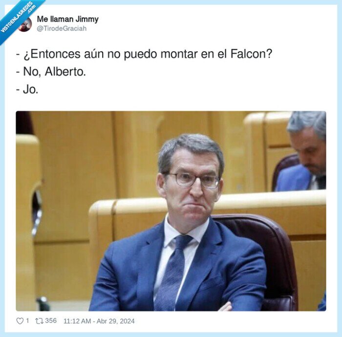 alberto feijoo,montar,falcon