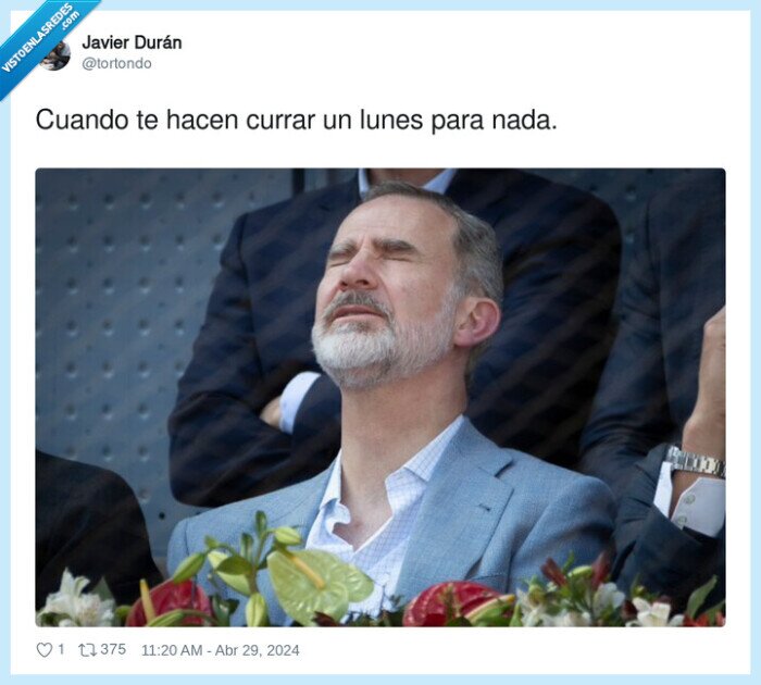 pedro sanchez,dimisión,rey felipe,felipe vi,trabajar,lunes