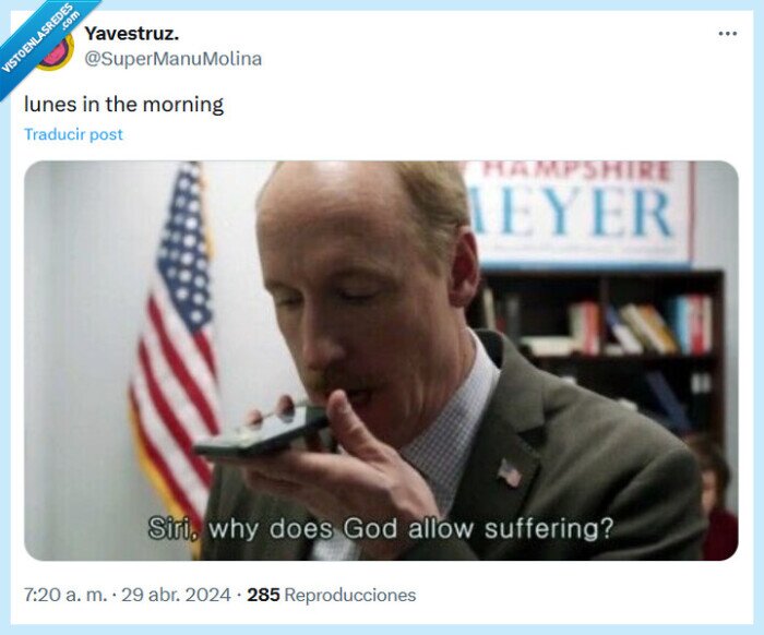 lunes,sufirimiento,siri