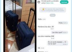 Enlace a Brutal esta compra-venta de maletas con espejo en Wallapop jajajajaja