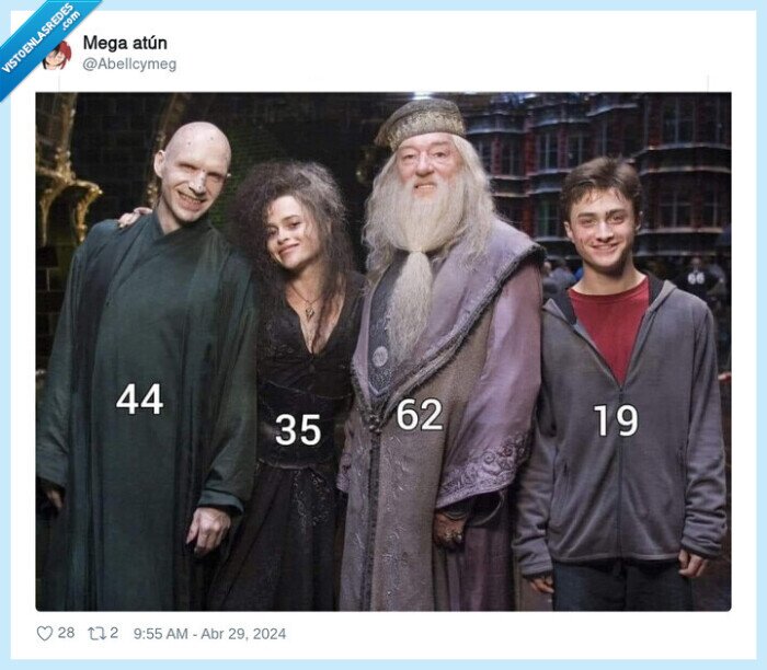 harry potter,edad,actores