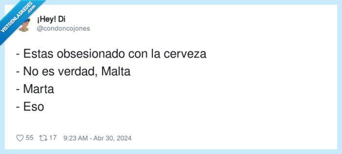 obsesionado,cerveza,malta,marta