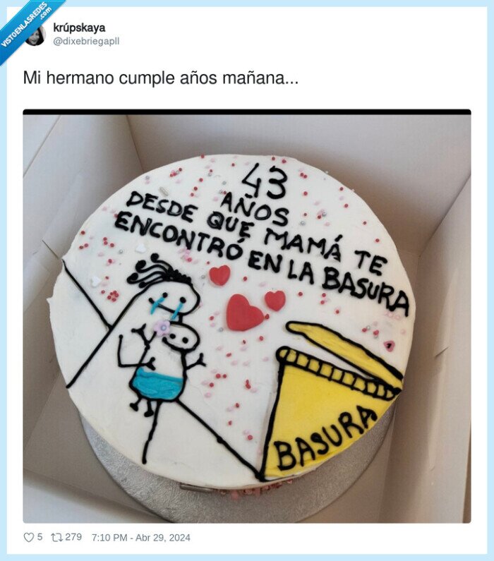 hermano,mañana,cumpleaños,tarta