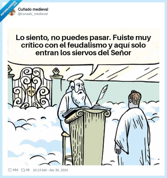 san pedro,cielo,feudalismo,siervos del señor