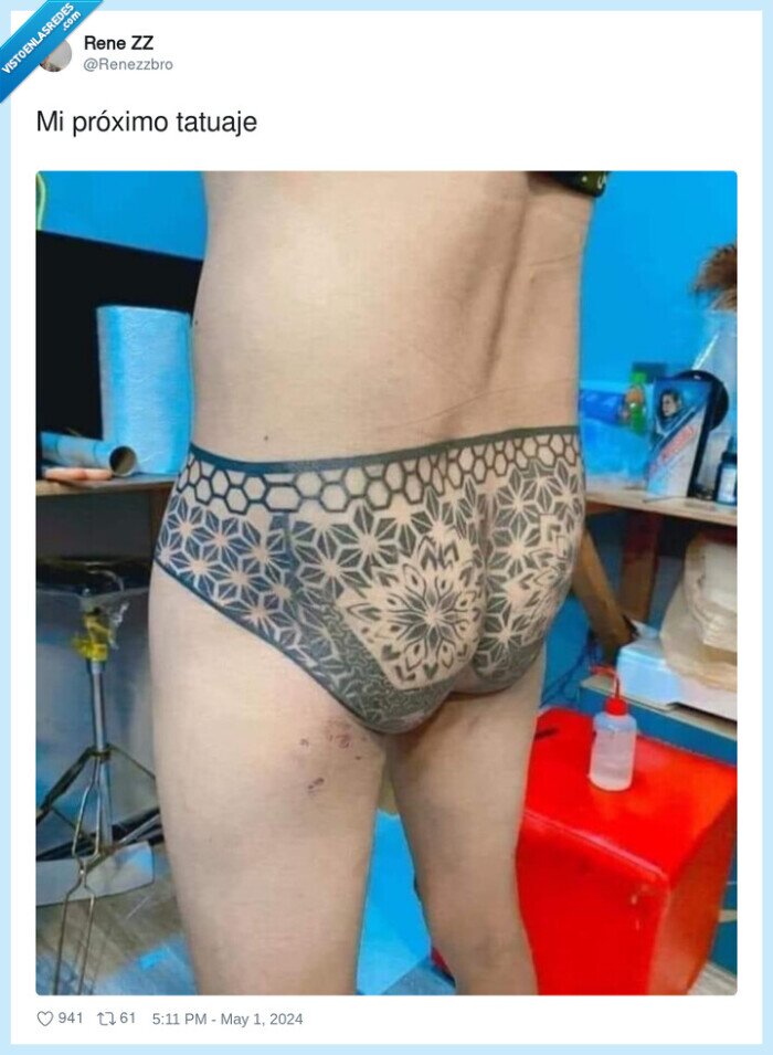 próximo,tatuaje,culo,calzoncillos