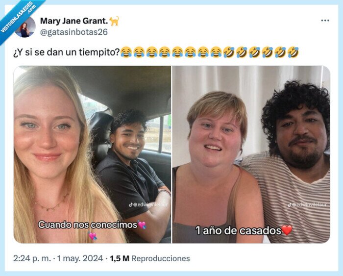pareja,engordar,novios