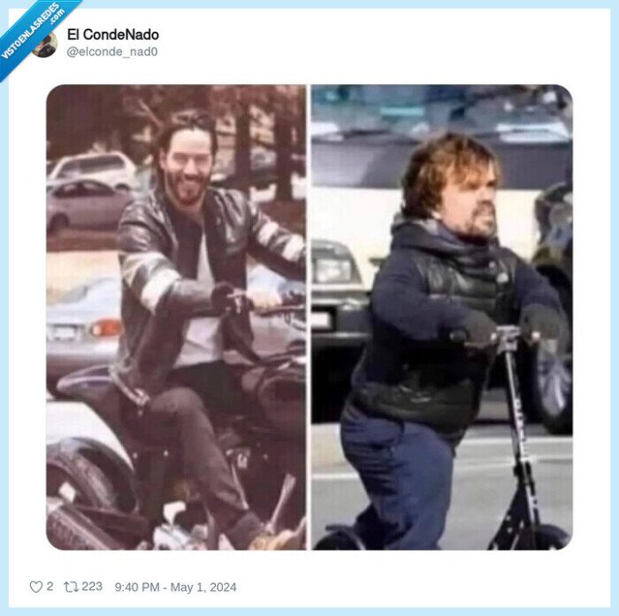 juego de tronos,enano,keanu reaves,mario kart,rayo,caer