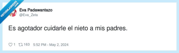 agotador,cuidar,padres,nietos