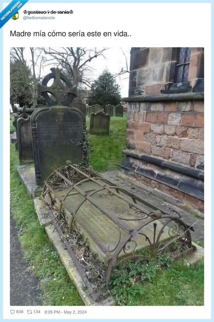 tumba,protegida,hierros,barras