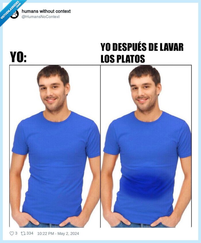 mojado,agua,barriga,platos,lavar