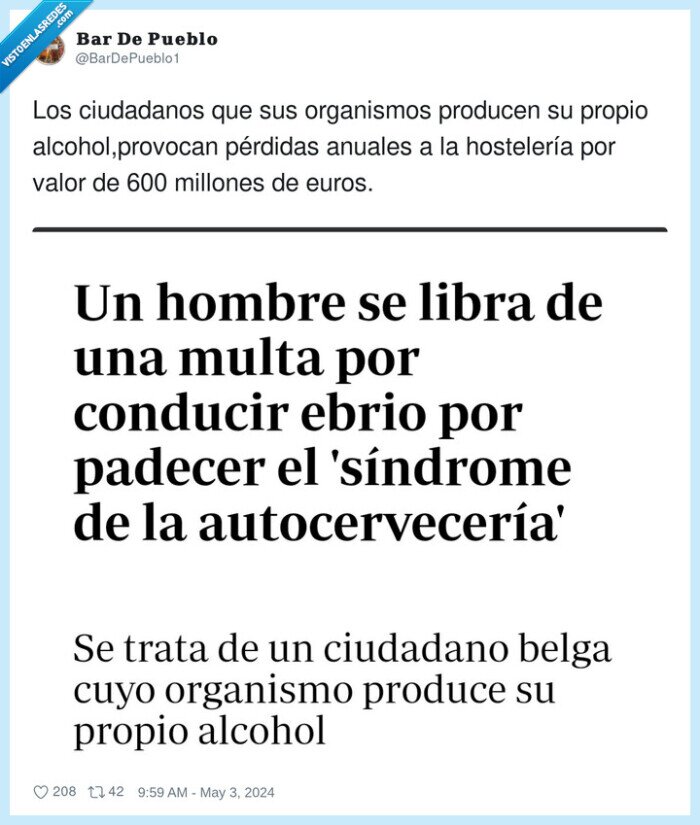 alcohol,provocar,ciudadanos,organismos,pérdidas,producir