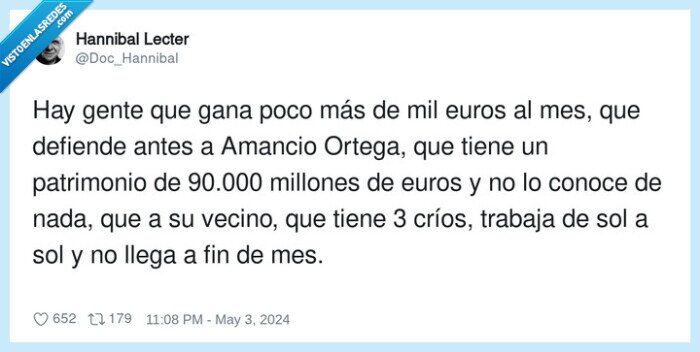 patrimonio,defender,millones,trabajo,amancio ortega