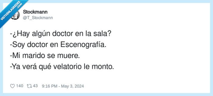 escenograf&iacute;a,velatorio,doctor,marido
