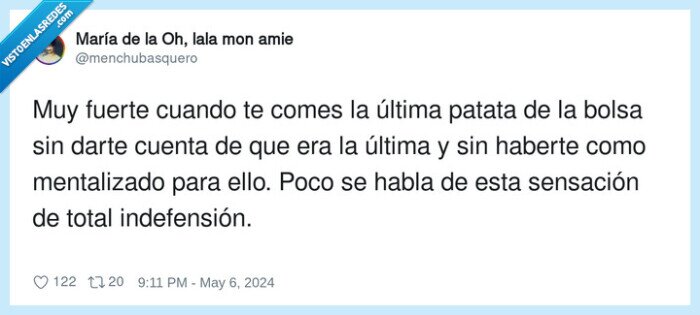 indefensión,mentalizado,sensación,última patata