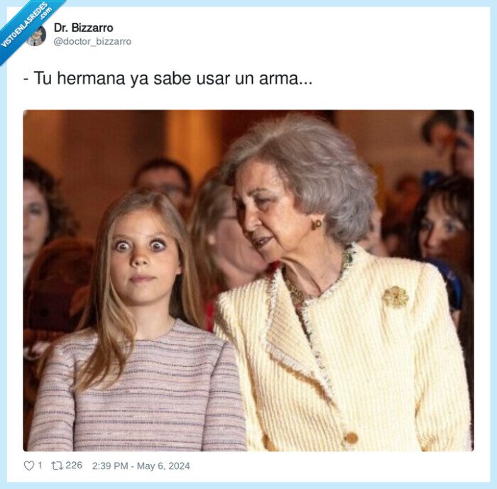 hermana,reina sofia,leonor