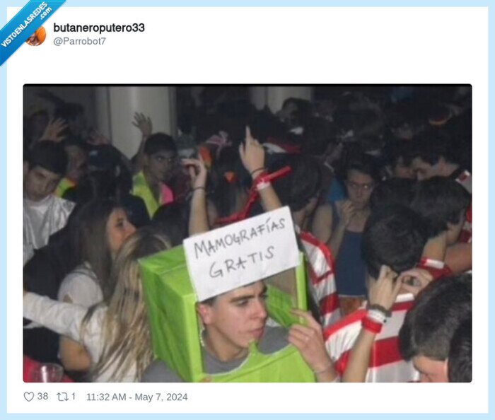 mamografía,gratis,disfraz,probando