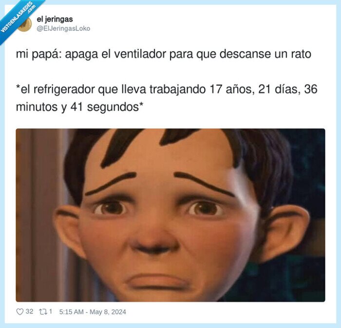 refrigerador,ventilador,trabajando,descansar,minutos