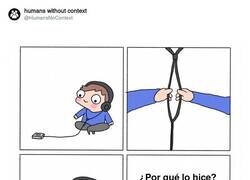 Enlace a No toques, ¿por qué tocas? por @HumansNoContext