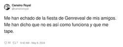 Enlace a Tío, que el Genreveal no es para adultos, por @cansinoroyal