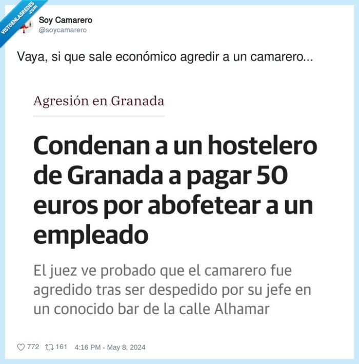 económico,camarero,agredir