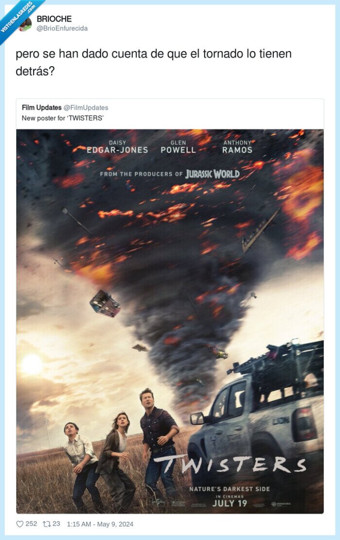 tornado,detrás,twister,poster