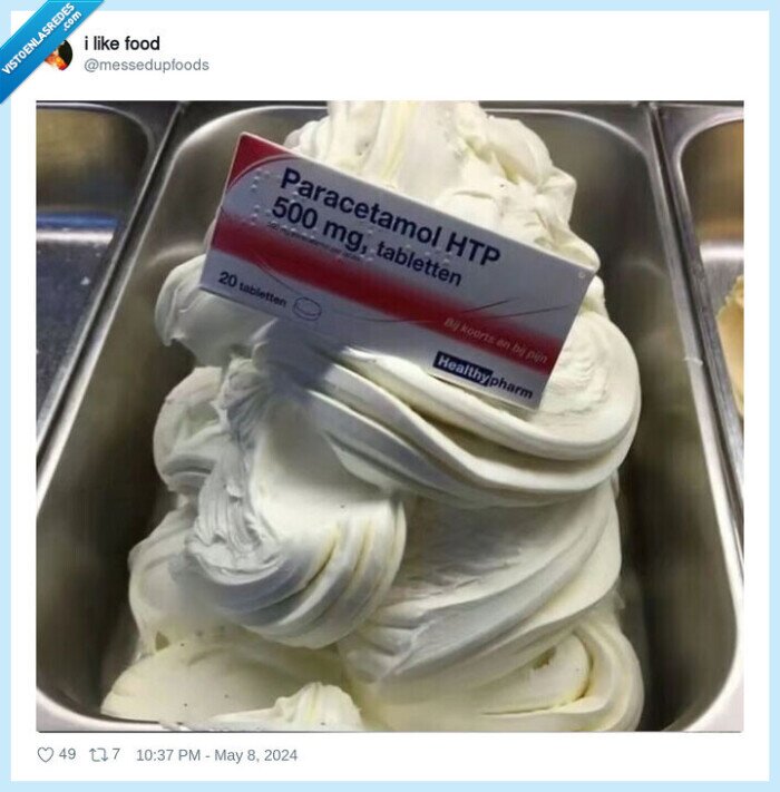 helado,paracetamol