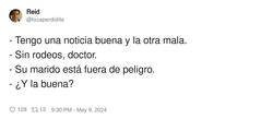 Enlace a ¿Y la buena?, por @locaperdidita