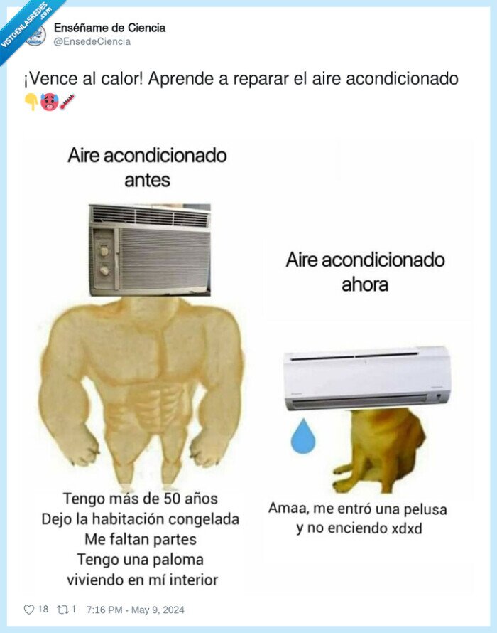 aire,acondicionado,cheems,doge,reparar