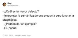 Enlace a Te está vacilando, por @locaperdidita