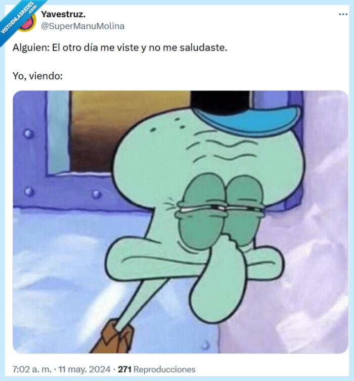 ver,saludar,bob esponja