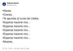 Enlace a Se ha olvidado decir que cada vez eres más pobre, por @robbhaifisch