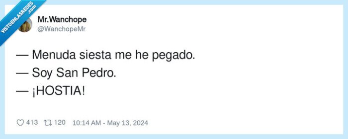 menuda,siesta,hostia,san pedro
