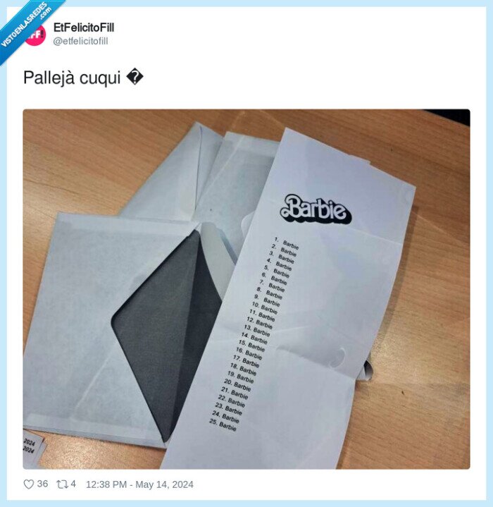 barbie,papeleta,votar