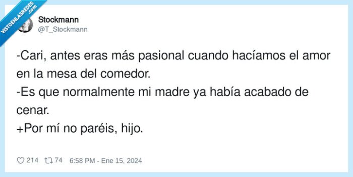 pareja,mesa,comedor,padre,mirón