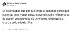 Enlace a Los niños y los borrachos, los únicos que dicen la verdad, por @CriaturaLo