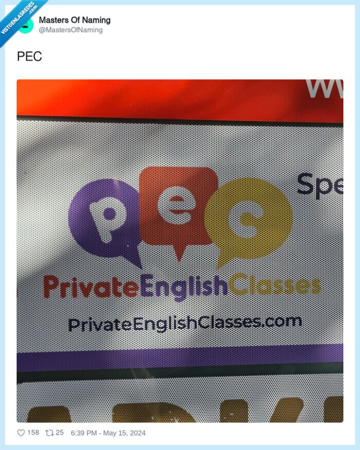 pec,siglas,english,por el culo