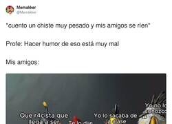 Enlace a Qué cabronazos, por @Memakker