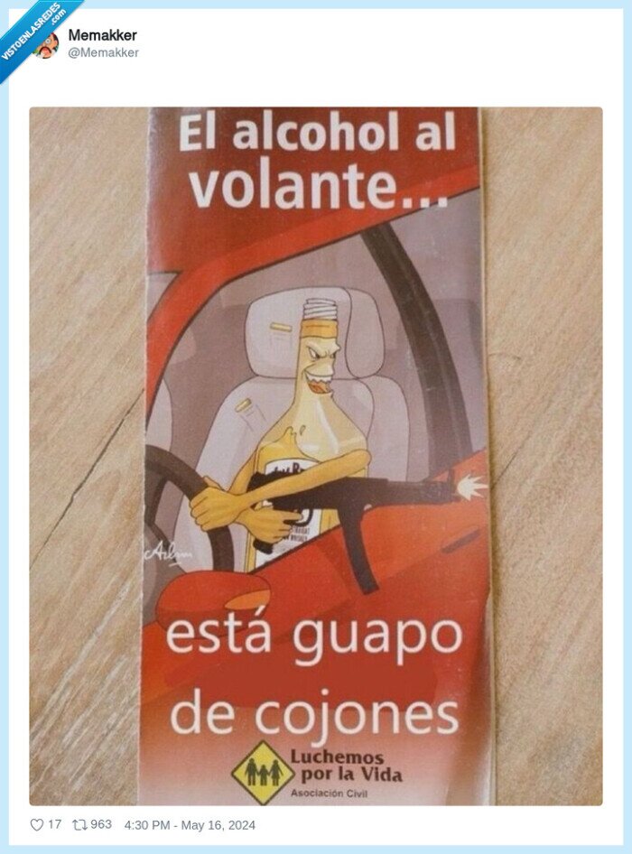 alcohol,volante,triptico,botella