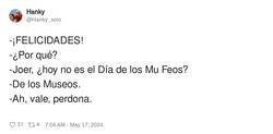 Enlace a ¡FELICIDADES!, por @Hanky_solo