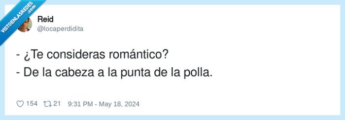 considerarse,romántico,cabeza,punta