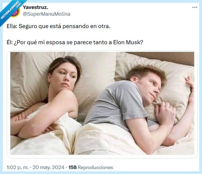 elon musk,mujer,meme