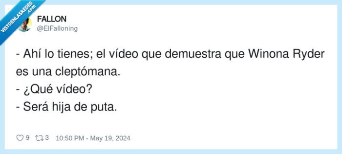 cleptómana,robar,vídeo,winona ryder